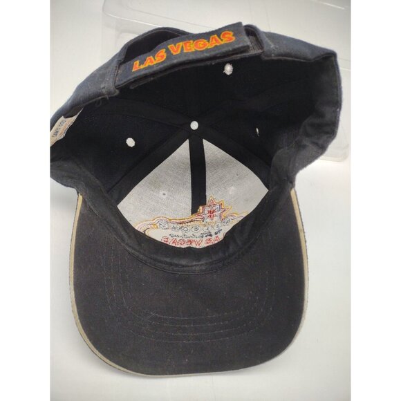 Welcome to Las Vegas Strip Logo Embroidered Baseball Hat Cap Adjustable Strap - Picture 6 of 8